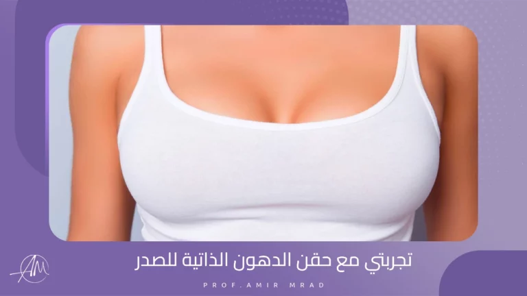 تجربتي مع حقن الدهون الذاتية للصدر