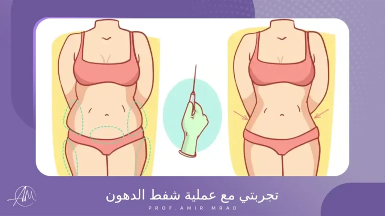 تجربتي مع عملية شفط الدهون