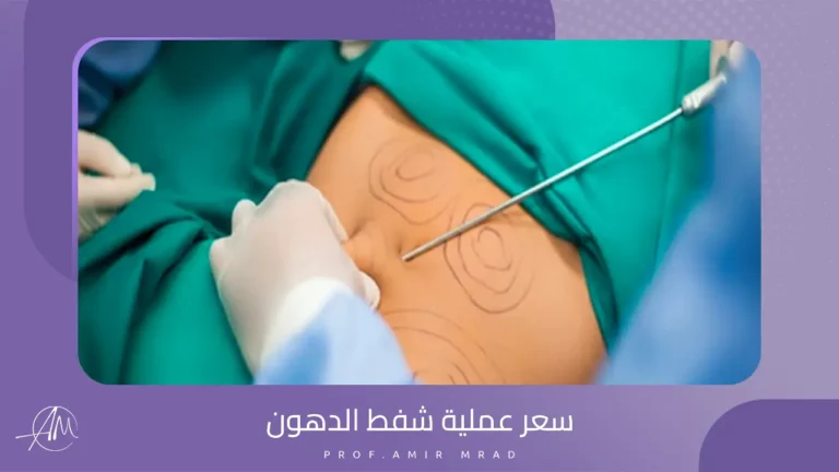 سعر عملية شفط الدهون