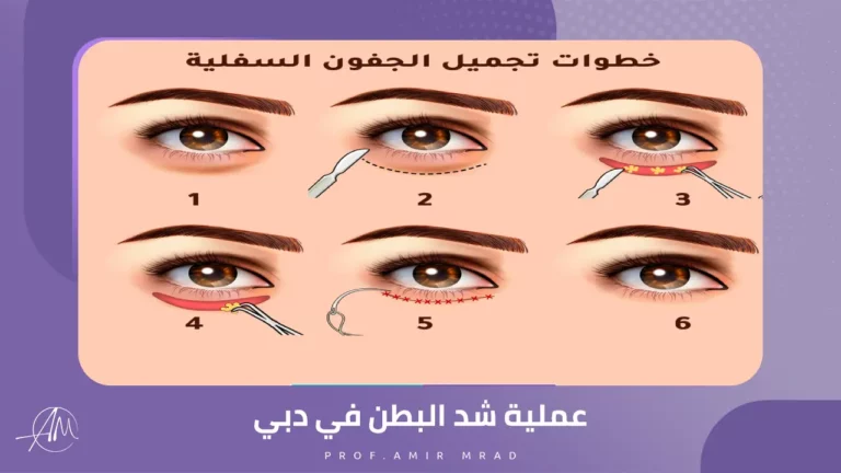 عملية تجميل الجفون السفلية سؤال وجواب