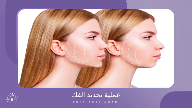 عملية تحديد الفك