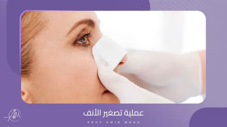 عملية تصغير الأنف